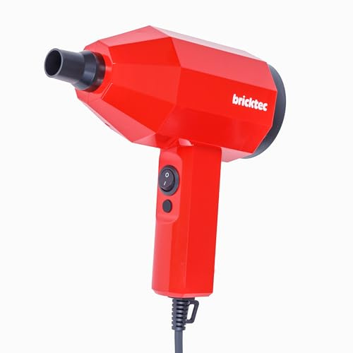 Bricktec Model Duster – Electric Air Duster & Vacuum 2-in-1 | Corded Cleaning Tool for Building Bricks, Models, Miniatures & Hobby Sets