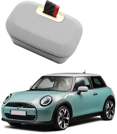 Coleya Scatola Portaoggetti del Bracciolo Centrale Compatibile con Mini Cooper F65 F66 2024-2026, Console Centrale Portaoggetti, Organizer per Console Centrale con Tappetino Nero