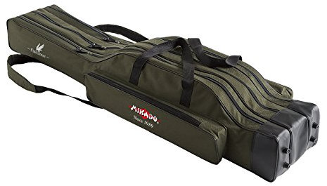 Mikado Rutenfutteral - 3 FäCher 150cm Versteift - Grün