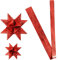 Creativ Company 24392 Bastelpapier 32 Blatt Kreatives Papier (Kunstpapier, 32 Blatt), Rot