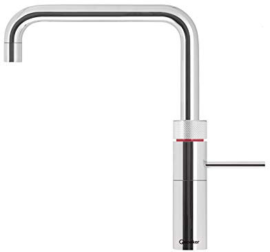 Quooker COMBI 2.2 E & CUBE | Fusion Square Chrom Sprudel-/ Kochendwasser-Armatur