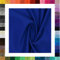 Jersey Uni 220g/m² halbe Breite,0,5 m, Stoffe Meterware, Öko-Tex Baumwolljersey (Königsblau 5027)