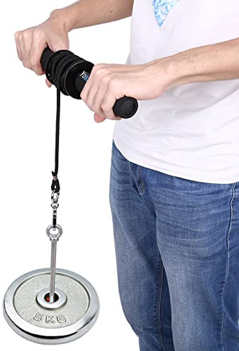 Wrist Roller, Unterarm Handgelenkrolle, Unterarm Training Unterarm Roller, Unterarm Trainer, Unterarmtrainer Roller, Handgelenk Lockenwickler Exerciser Arm Krafttraining Fitnessgeräte