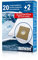 Dustwave® 20 Staubsaugerbeutel für AmazonBasics W11 - hocheffizient mit Hygieneverschluss - Made in Germany