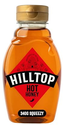 Hilltop Honey - Hot Honey -Squeezy Bottle - 340g