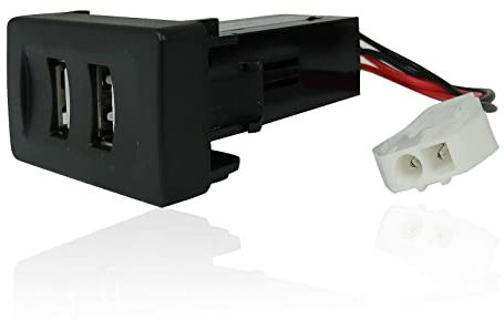 Prise de Chargeur Tableau de Bord Double USB Module 12V Compatible avec VW Transporter T4