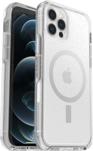 OtterBox Symmetry Case with MagSafe for iPhone 12 & iPhone 12 PRO (ONLY) Non-Retail Packaging - Stardust Glitter