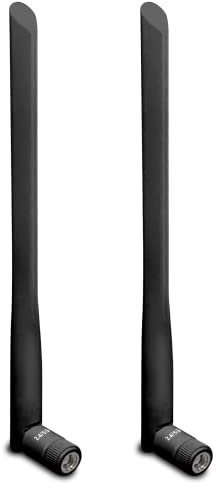Draytek ANT-1205, 5dBi High-Gain Dual-Band Aerials (Set Of 2) (Black)
