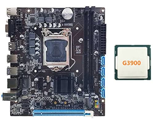 Seprendi H110 Desktop-Computer-Motherboard unterstützt Zubehör LGA1151 6/7 Generation CPU Dual-Channel DDR4 Speicher+G3900 CPU