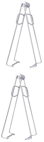 MAGICLULU 2pcs Hot Dish Clip Halogen Oven Accessories Plate Gripper Kitchen Retriever Tongs Air Fryer Plate Lifters Plate Clip Bowl Clamp Bowls Holder Tong Hot Pan Pot Gripper Household