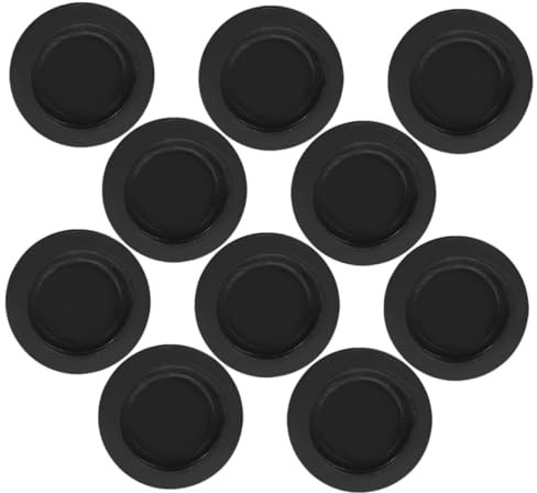 Abaodam 10Er Box Runder Gummistopfen Sparschwein Stecker Ersatz Sparschwein Steckerkappen Gummistopfen Gipsfigur Bodenstopfen Sparschwein Stopper Ersatz Sparschwein Bodenstopfen