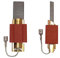 Kohlebürsten Kohlen für Miele W315, W3162, W3164 Waschmaschine