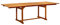 QTTYREV Mesa de Centro portátil Mesa de jardín Extensible, Mesa de Comedor Rectangular para Exterior (160-240x100x75 cm)