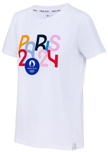 PARIS 2024 T-Shirt Femme - JO Collection Officielle Jeux Olympiques - Taille M