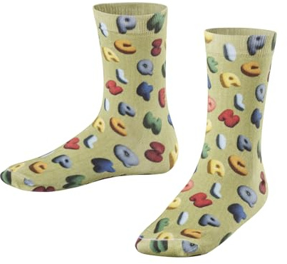 FALKE Unisex Kinder Colourful Alphabet Print Socken Baumwolle atmungsaktiv
