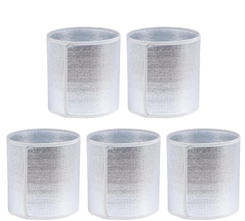 Lot de 2 pots de protection d'hiver pour – 55 x 16 cm – Housse de protection pour pot de fleurs – Housse d'hiver anti-gel pour l'hiver et l'extérieur, arbres fruitiers en pot, arbustes