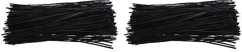 Reinscer Lot de 400 attaches de câble Twist réutilisables de coquille en plastique 150 mm