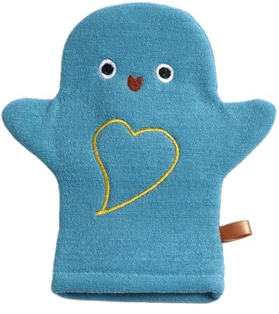 Bath Mitts Washcloths - Kids Washcloths,Animal Design Gentle Washing and Shower Tool for Face Body Hair Scalp Care Sensitive Skin