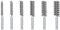 6 Pieces Multifunctional Pipe Cleaning Brush With Handle 1/4 Inch Shank For Electric Drill Drill Rust Proof Bottle Brushes For Cleaning