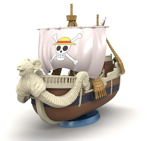 Bandai Spirits One Piece Great Ship (Groundship) Collection, Going Mary, A Netflix Series: One Piece, Plastic, Color-Coded Plastic Model