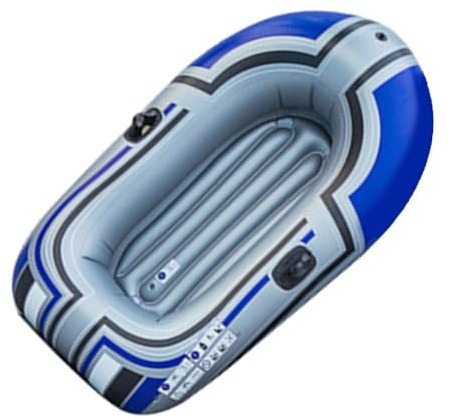 EpheyFIF Spot Aufblasbare kleine Boote, Wasser-Schlauchboote, Kajaks, aufblasbares Spielzeug, doppellagig, bequeme Aufblasnähte, Angelboote