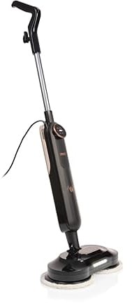 Princess SteamMotion Plus Lavapavimenti a Vapore per Superfici Dure, Erogazione Vapore 30 g/min, 2 Livelli di Vapore, Serbatoio 520 ml, Luce LED, Spegnimento Automatico, 338000