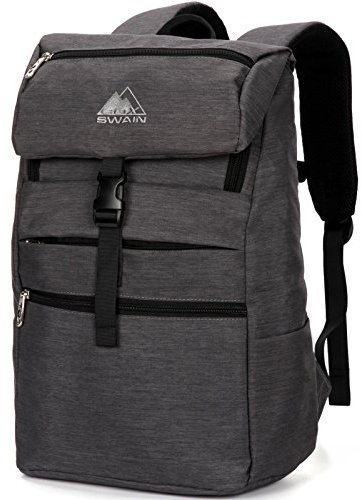 Cox Swain Rucksack Caja - 15 Notebook Laptop Rucksack Schulrucksack 25 Liter, Colour: Dark Grey