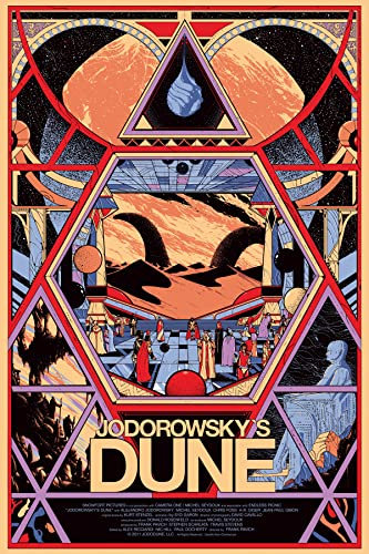 Jodorowsky’s Dune - Poster - cm. 30 x 40 - Shipped Rolled Inside Heavy Tube