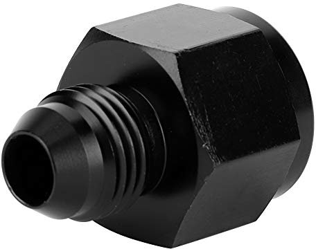 KSTE 8an zu 6an Adapter, CNC Aluminium AN8 Female AN6 Male Ölkühler Montage Adapter 8AN zu 6AN Flare Fitting Reduzierstück Adapter