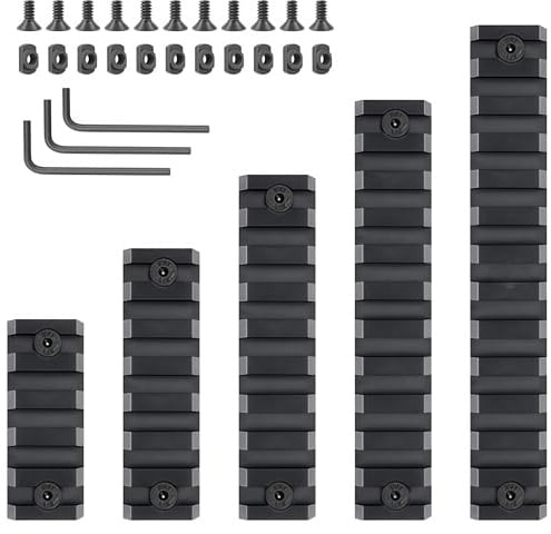ACEXIER Tactical 5/7/9/11/13 Schlitze 21mm M-lok Picatinny Schiene für Mlok Handschutz AR15 Zielfernrohrmontage Basisschiene Jagdpistolen Zubehör