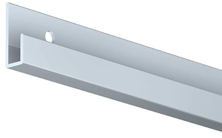 Classic Rail J - Cimaise rail 20 Kg/m (200 cm, Aluminium Anodisé)