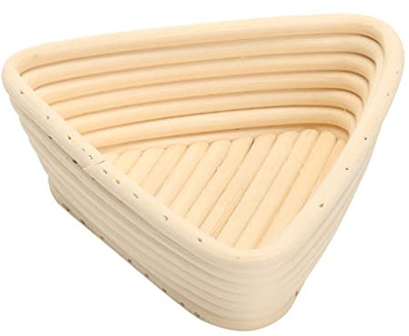UPKOCH 2st Brot Sauerteig Backschüssel Dreieckiger Gärkorb Gärkörbchen Backen Teigschüssel Prüfungskorb Schüssel Zum Aufgehen Von Teig Weidenkorb Rattankörbe Backwerkzeug Ländlich