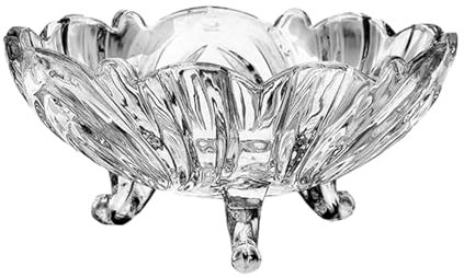susiodeu Frutero de Cristal, versátil y fácil de Limpiar para hogares Modernos, duraderos y fiables, Accesorios para el hogar Modernos, Color Transparente