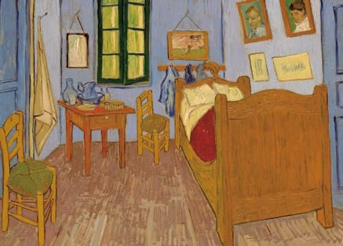 Van Gogh's Bedroom Oil Painting - 2000 Piece Wooden Jigsaw Puzzle - Birthday Gift for Teen Adults
