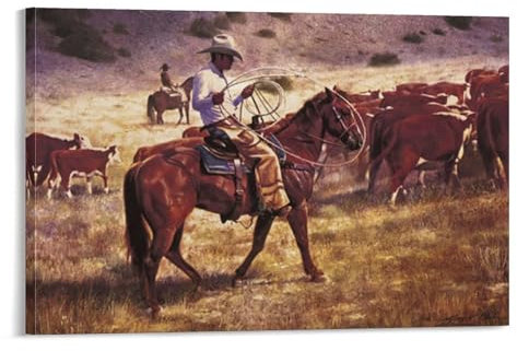 Greg Olsen Druck Jesus, Gemälde, Rinderfahrt, Wandkunst, Poster, Rollen, Leinwand, Gemälde, Bild, Wohnzimmer-Dekoration, Zuhause, 50 x 75 cm