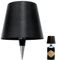 Wireless Bottle Lamp,3 Color Rechargeable Wine Bottle Lights Kit for Liquor Bottles Battery Operated Rechargeable Table Lamp Shade for Restaurant, Home, Bar, Home, Office, Christmas (Black)