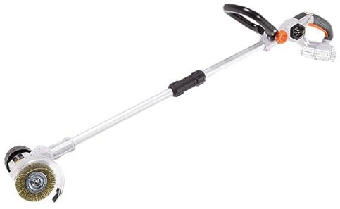 Batavia Fugenreiniger | Stahlbürste | Fugenkratzer 18V - Inkl. 2.0 Ah Akku / 4.0 Ah Ladegerät - Unkraut, Schmutz und Moos auf umweltfreundliche Weise entfernen - Maxxpack