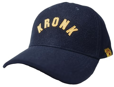 Kronk Baseballkappen, Navy Collegiate, Einheitsgröße