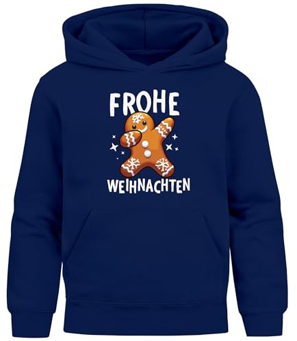 MoonWorks® Kinder Hoodie Weihnachten Pullover Weihnachtsmotive lustige Geschenk Weihnachtsoutfit Mädchen Jungen