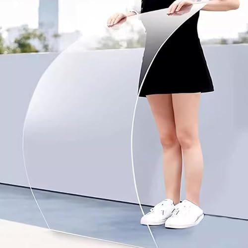 Transparente Polycarbonat-Fenstertür-Markise, Baldachin, langlebig, Terrasse, Veranda, Abdeckung für Gewächshaus, Carport und Busunterstände, 1 x 20 m, wetterfest und UV-beständig, einfach zu