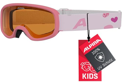 ALPINA Kinder Carvy 2.0 CARVY 2.0 Skibrille, rose matt, One Size