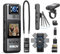 BOBLOV A23 Body Cam, 256GB Body Camera with Rotate Lens, 9-hour Battery Life, Night Vision, 360° Clip, Bodycams with Bike Mount and Lanyard for Walking, Cycling, and Outdoor Adventures