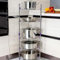 HYGRAD® 5 Tier Large Pots & Pans Storage Rack Kitchen Wire Shelving Organiser Cookware Organising Stand Storage Unit