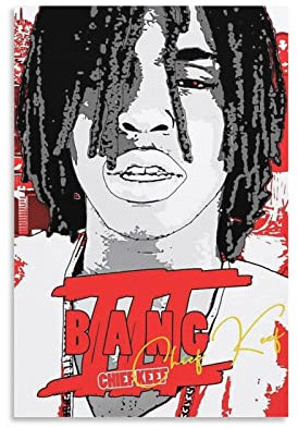 SDYYFF Leinwand Wandkunst Malerei 60 * 90cm Senza Cornice Capo Keef Poster Pittura Decorativa Soggiorno Poster Camera da Letto Pittura