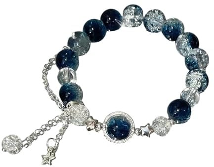 LMMSHA Armbänder Liuyue ist EIN Aufheller und EIN süßes Freundesarmband -Ohrringe Hangle Set