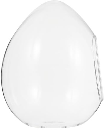 Abaodam Hamster Kühlnest aus Transparentem Glas Komfortables Kleintier Schlafhaus für Meerschweinchen und Chinchillas Tragbares und Sicheres Nager Kühlbett Geeignet für Käfige und Gehege