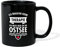 Spreadshirt Ostsee statt Therapie Spruch Tasse Einfarbig, One size, Schwarz