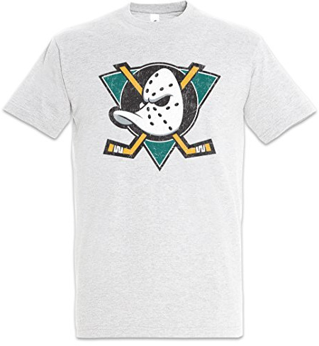 Urban Backwoods Ducks Hockey Camiseta De Hombre T-Shirt Gris Talla 2XL