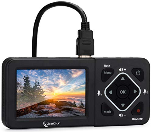 ClearClick HD Video Capture Box Ultimate – Erfassen und Streamen von Videos von HDMI, RCA, VHS, VCR, DVD, Camcordern, Hi8