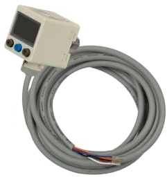 RIEGLER 133157-EDS010NPN15G Elektr. Druckschalter, Digital, G 1/8, 0-10 bar, 2xNPN + 1x1-5 V, 1Stk